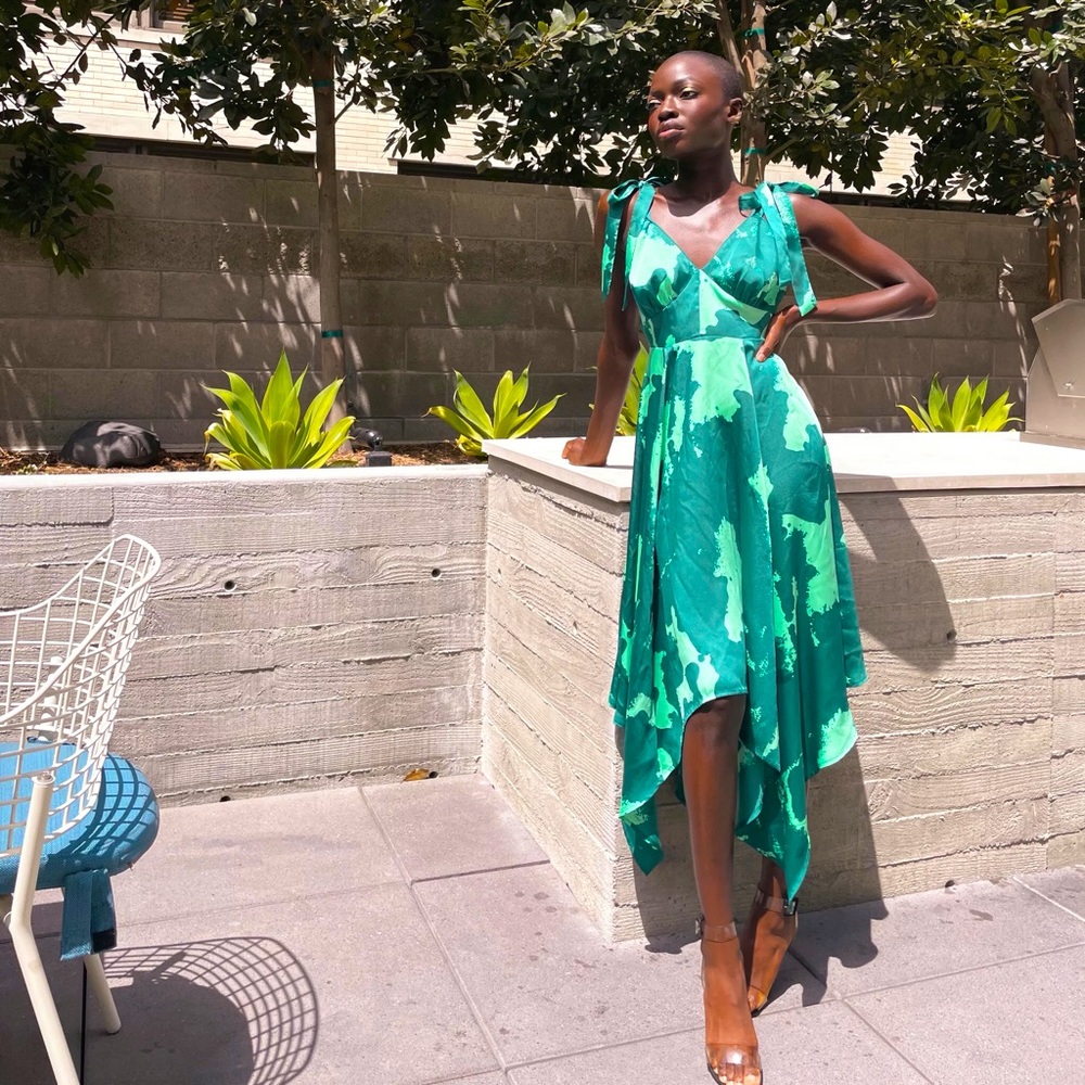 Alexis x Target NWT Designer Green Dress